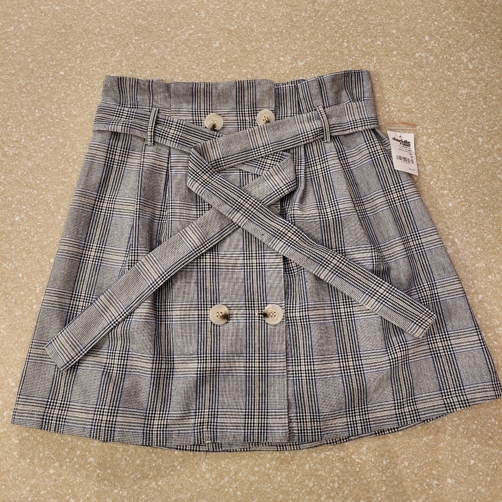 BNWT Charlotte Russe Plaid Skirt